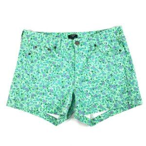 J. Crew Floral Cotton Shorts